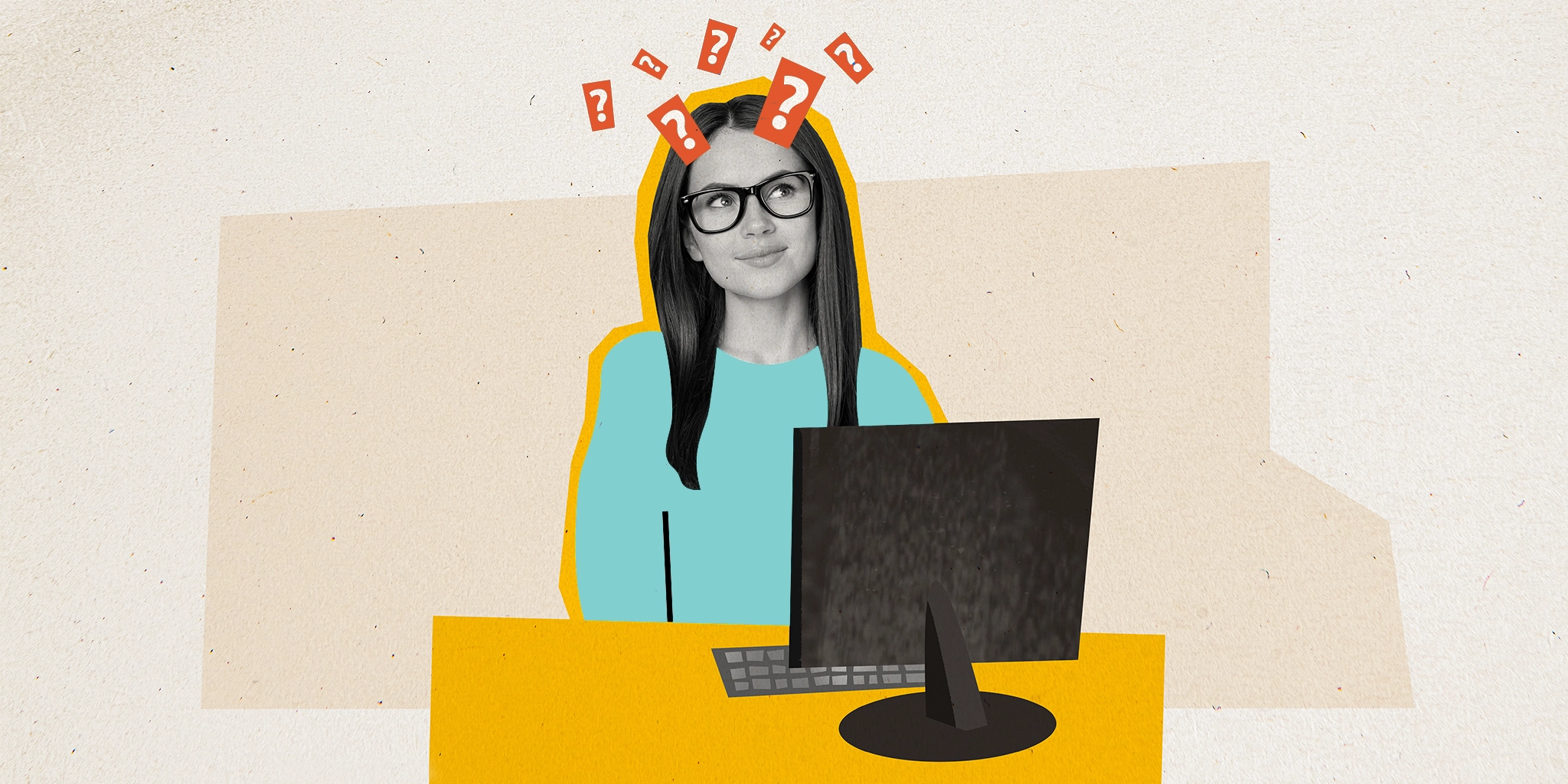 GEO AEO AI SEO woman confused at laptop